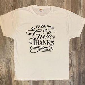 Give thanks shirt